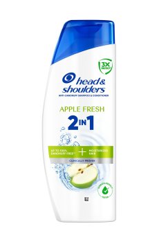 Шампунь для волос 2 в 1 Head & Shoulders Apple Fresh Яблочная свежесть, против перхоти, 400 мл