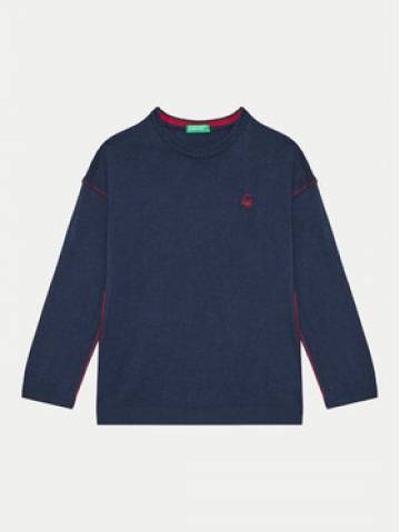 United Colors Of Benetton Светр 1041H1025 Cиній Regular Fit United Colors Of Benetton Светр 1041H1025 Cиній Regular Fit