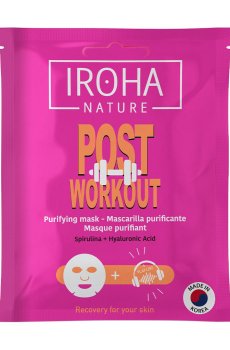 Очищающая тканевая маска для лица Iroha Nature Post Workout Purifying Mask, 20 мл