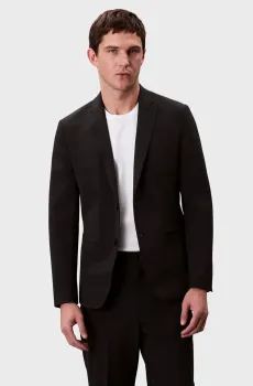Мужской черный пиджак CLASSIC Черный M Calvin Klein LV04LC418G