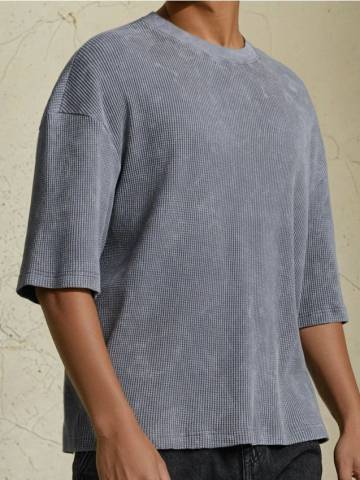 Світшот з коротким рукавом - темно-сірий Світшот з коротким рукавом - темно-сірий