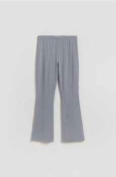 Reserved - Штани кльош - темно-синій - 176HN-95X