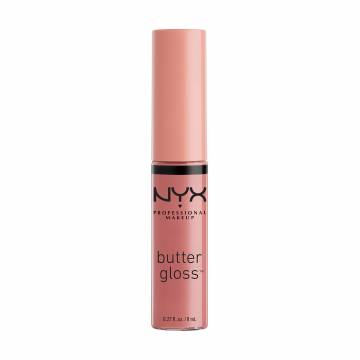 Блеск для губ NYX Professional Makeup Butter Gloss 07 Tiramisu, 8 мл Блеск для губ NYX Professional Makeup Butter Gloss 07 Tiramisu, 8 мл