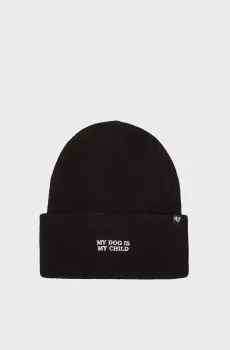 Черная шапка PHRASE BASE RUNNER SCRIPT Черный ONESIZE 47 Brand BRSRC1413ACE-BK