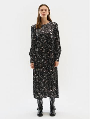 Karen by Simonsen Повсякденна сукня Marbella 10104846 Чорний Regular Fit Karen by Simonsen Повсякденна сукня Marbella 10104846 Чорний Regular Fit