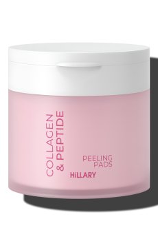 Відлущувальні тонер-педи з колагеном та пептидами Hillary Collagen & Peptide Peeling Pads, 60 шт