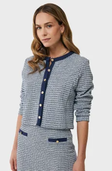 Женский твидовый кардиган Classic jaquard cardigan Разноцветный L Mexx MF007501251W