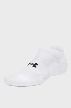 Носки (3 пары) UA Performance Cotton 3pk NS-WHT Белый 31.5-36.5 Under Armour 6009683-101