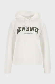 Женское белое худи GRAPHIC HOODIE Белый XS Gant 4204211