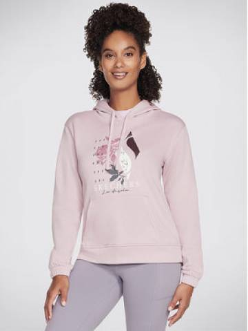 Skechers Світшот La Dreams Pullover Hoodie HD4 Рожевий Regular Fit Skechers Світшот La Dreams Pullover Hoodie HD4 Рожевий Regular Fit