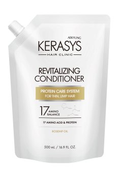 Ревитализирующий кондиционер для волос KeraSys Hair Clinic System Revitalizing Conditioner, 500 мл (дойпак)