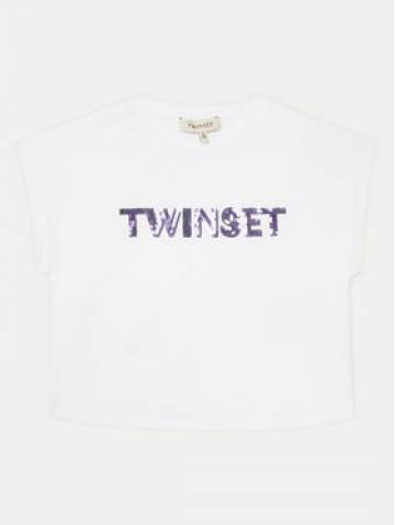 TWINSET Футболка 251GJ2537 Білий Regular Fit TWINSET Футболка 251GJ2537 Білий Regular Fit