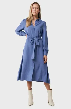 Женское синее платье Синий XS Mexx MF006300641W