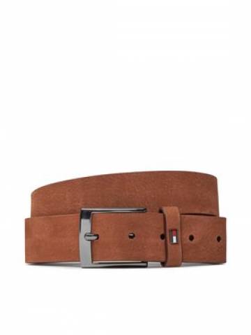 Tommy Hilfiger Чоловічий ремінь Adan Nubuck 3.5 AM0AM12050 Коричневий Tommy Hilfiger Чоловічий ремінь Adan Nubuck 3.5 AM0AM12050 Коричневий