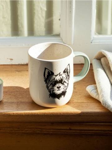 Кухоль - білий