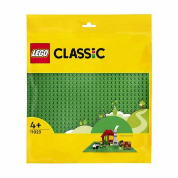 Конструктор LEGO Classic Базовая пластина зеленого цвета, 1 деталь, от 4 лет (11023) Конструктор LEGO Classic Базовая пластина зеленого цвета, 1 деталь, от 4 лет (11023)