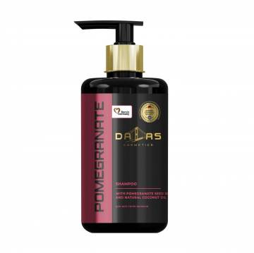 Шампунь для волос Dallas Cosmetics Pomegranate Hair Shampoo с маслом гранатовых косточек и натуральным кокосовым маслом, 1 кг Шампунь для волос Dallas Cosmetics Pomegranate Hair Shampoo с маслом гранатовых косточек и натуральным кокосовым маслом, 1 кг