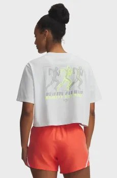 Женская светло-серая футболка UA W REALITY CAN WAIT SS Серый M Under Armour 6009534-023