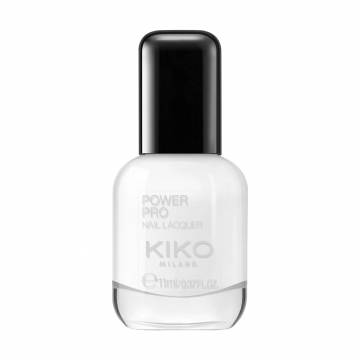 Лак для ногтей Kiko Milano Power Nail Lacquer 03 White Chalk, 11 мл Лак для ногтей Kiko Milano Power Nail Lacquer 03 White Chalk, 11 мл