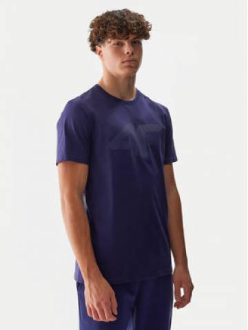4F Футболка 4FWSS24TTSHM1155 Cиній Regular Fit 4F Футболка 4FWSS24TTSHM1155 Cиній Regular Fit
