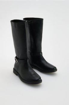 Reserved - Високі чоботи з імітації шкіри - чорний - 920GT-99X