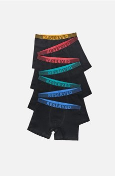 Reserved - Боксери, 7 пар - чорний - 785KK-99X