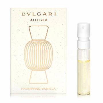 Bvlgari Allegra Magnifying Vanilla Essence Парфюмированная вода женская, 1.5 мл (пробник) Bvlgari Allegra Magnifying Vanilla Essence Парфюмированная вода женская, 1.5 мл (пробник)