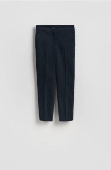 Reserved - LADIES` TROUSERS - темно-синій - 183IS-59X