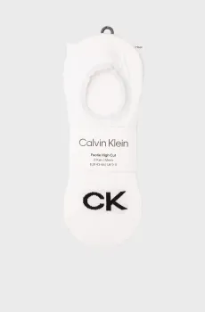 Мужские следы (2 пары) Белый 39-42 Calvin Klein 701218716