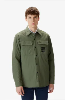 Мужская зеленая рубашка Зеленый 39 Lacoste CH0403316