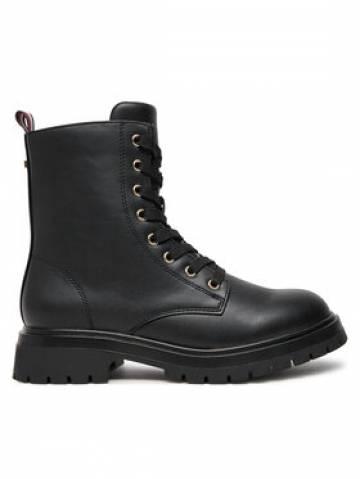 Tommy Hilfiger Черевики туристичні Lace-Up Bootie T3A5-33569-1351 S Чорний Tommy Hilfiger Черевики туристичні Lace-Up Bootie T3A5-33569-1351 S Чорний