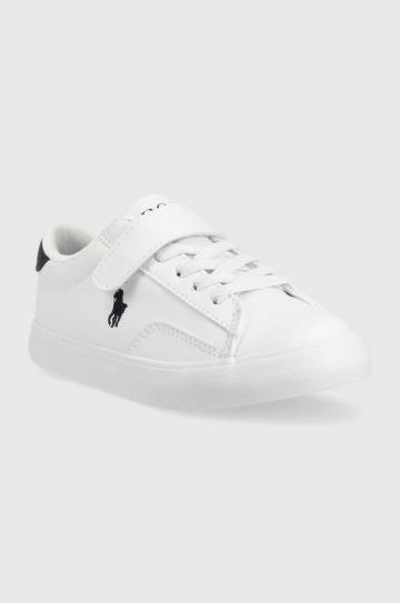 Детские кроссовки Polo Ralph Lauren цвет белый Детские кроссовки Polo Ralph Lauren цвет белый