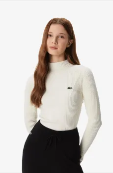 Женский белый свитер Белый 40 Lacoste AF241919B