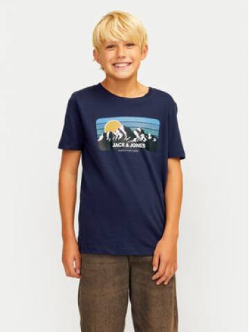 Jack&Jones Junior Футболка Peak 12259433 Cиній Standard Fit Jack&Jones Junior Футболка Peak 12259433 Cиній Standard Fit