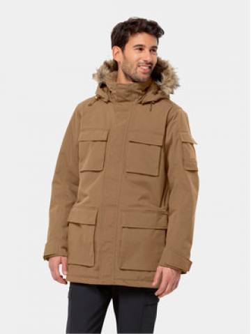 Jack Wolfskin Куртка парка Glacier Canyon 1107674 Коричневий Regular Fit Jack Wolfskin Куртка парка Glacier Canyon 1107674 Коричневий Regular Fit