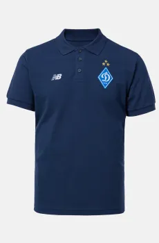 Мужское синее поло FCDK Travel Синий M New Balance MT231469NNY