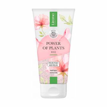 Увлажняющий пилинг для тела Lirene Power of Plants Роза, 175 г Увлажняющий пилинг для тела Lirene Power of Plants Роза, 175 г