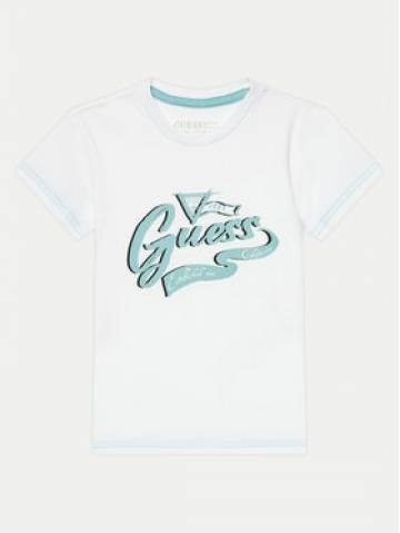 Guess Футболка N4YI27 K8HM4 Білий Regular Fit Guess Футболка N4YI27 K8HM4 Білий Regular Fit
