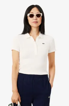 Женское белое поло L.12.D Белый 42 Lacoste DF537770V