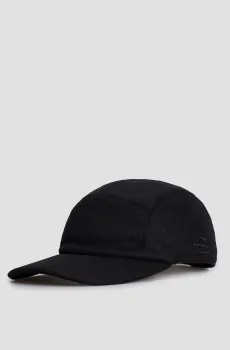 Мужская черная шерстяная кепка Черный 56 Baldinini M3A001XXLANA;0000