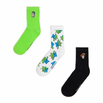 Cropp - 3 пачка шкарпеток Toy Story - різнобарвний Cropp - 3 пачка шкарпеток Toy Story - різнобарвний