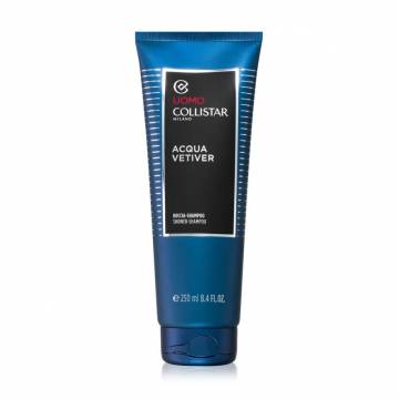 Мужской шампунь-гель для душа 2 в 1 Collistar Acqua Vetiver, 250 мл Мужской шампунь-гель для душа 2 в 1 Collistar Acqua Vetiver, 250 мл