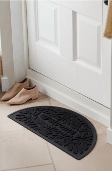 Килимок "Welcome" - чорний