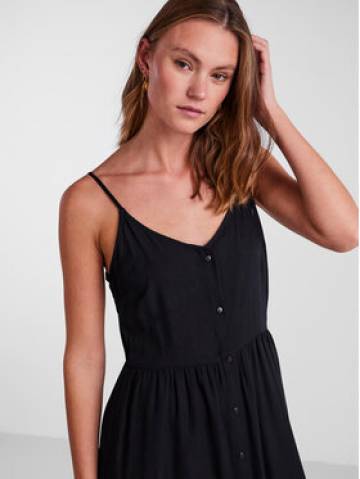 Pieces Повсякденна сукня Tala 17133682 Чорний Regular Fit Pieces Повсякденна сукня Tala 17133682 Чорний Regular Fit