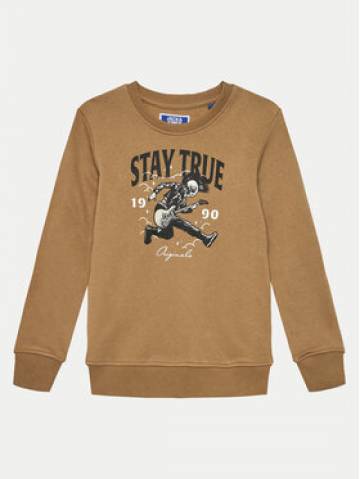 Jack&Jones Junior Світшот Headon 12220197 Коричневий Regular Fit Jack&Jones Junior Світшот Headon 12220197 Коричневий Regular Fit