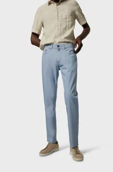 Мужские голубые брюки Голубой 40-32 Pierre Cardin PC.-C3 34540.1042