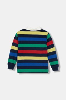 Детское хлопковое поло United Colors of Benetton