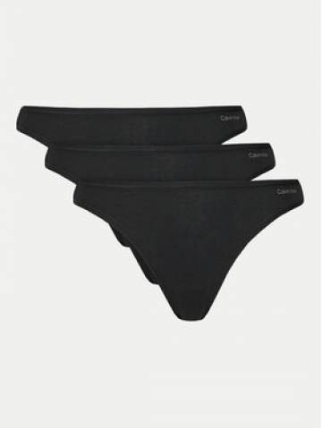 Calvin Klein Underwear Набір з 3 пар класичних трусів 000QD5218E Чорний Calvin Klein Underwear Набір з 3 пар класичних трусів 000QD5218E Чорний