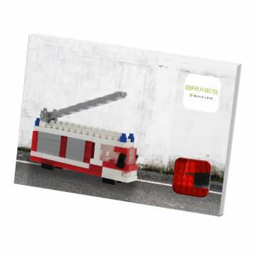 Конструктор BRIXIES Листівка Пожежна машина 133 деталі (220.045)