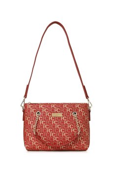 Pierre Cardin Paris Printed Structured Handheld Bag
